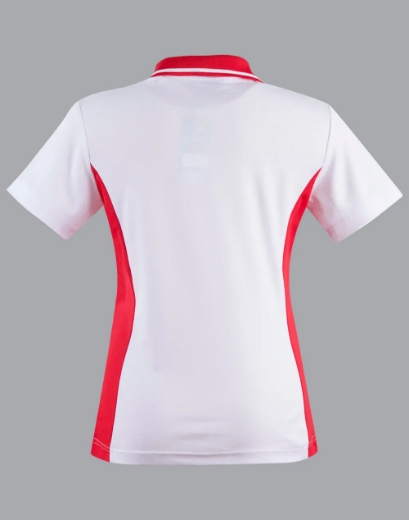 Picture of Winning Spirit, Ladies TrueDry Contrast S/S Polo